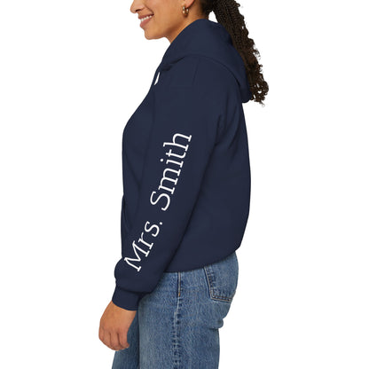 Teachers Hoodie Sweatshirt for Educators, Personalized Teacher Gift, Cozy Classroom Wear, Back to School Apparel, Cute Teaching Top