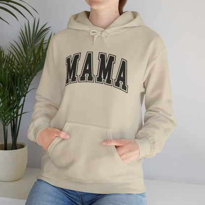 Mama Heavy Blend Hoodie - Cozy Mother's Day Gift, Perfect for Family Gatherings, Birthday, Casual Wear, Mom Life