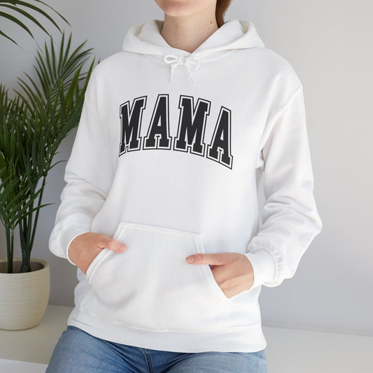 Mama Heavy Blend Hoodie - Cozy Mother's Day Gift, Perfect for Family Gatherings, Birthday, Casual Wear, Mom Life