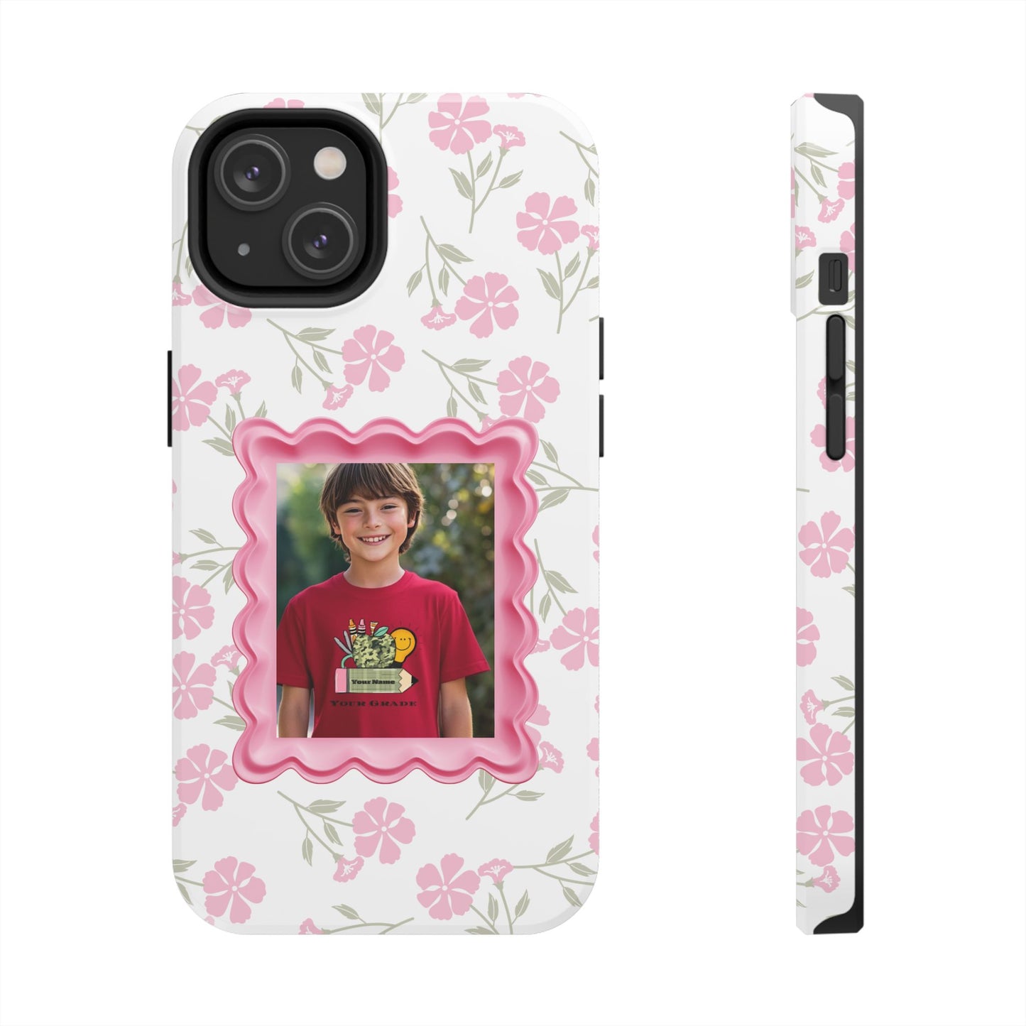 Floral Photo Tough Phone Cases, Personalized Tech Accessories, Unique Gifts for Her, Customized Phone Cover, Mother’s Day Gift, [...]