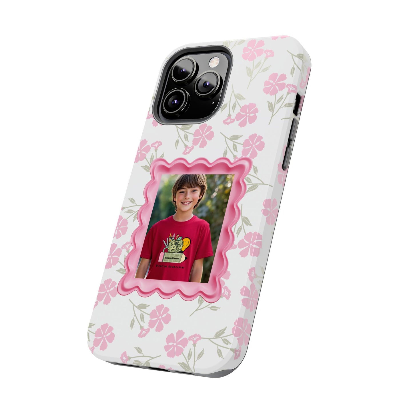 Floral Photo Tough Phone Cases, Personalized Tech Accessories, Unique Gifts for Her, Customized Phone Cover, Mother’s Day Gift, [...]