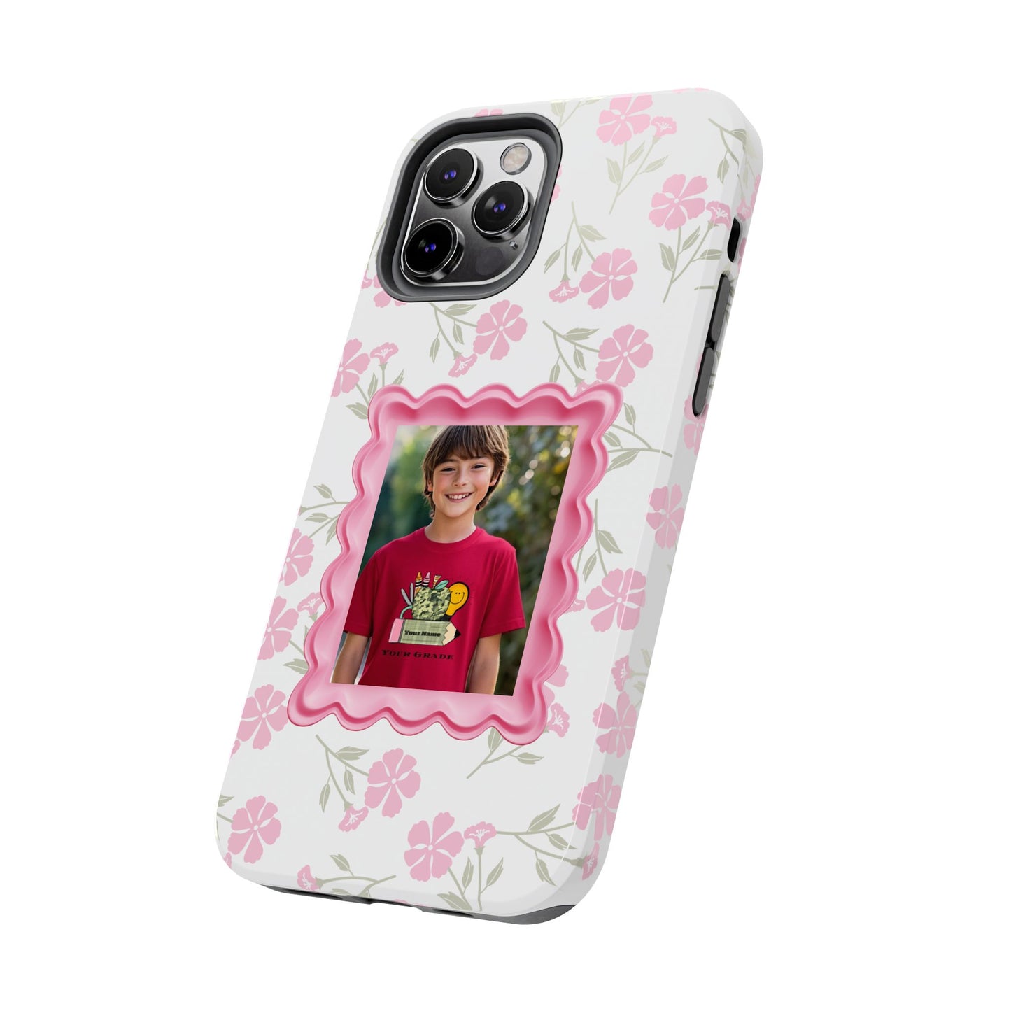 Floral Photo Tough Phone Cases, Personalized Tech Accessories, Unique Gifts for Her, Customized Phone Cover, Mother’s Day Gift, [...]