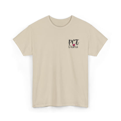 Patient Care Tech Tee - Personalized Unisex Heavy Cotton T-Shirt