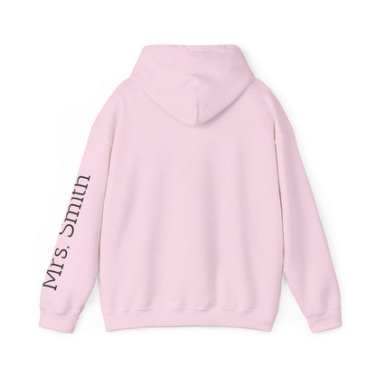 Teach Hoodie Sweatshirt for Educators, Personalized Teacher Gift, Cozy Classroom Wear, Back to School Apparel, Cute Teaching Top