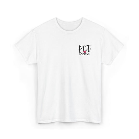 Patient Care Tech Tee - Personalized Unisex Heavy Cotton T-Shirt