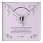 Alluring Beauty Necklace for Graduation – Inspirational Graduation Gift Necklace with Message Card for Daughter, Granddaughter, Sister or Best Friend