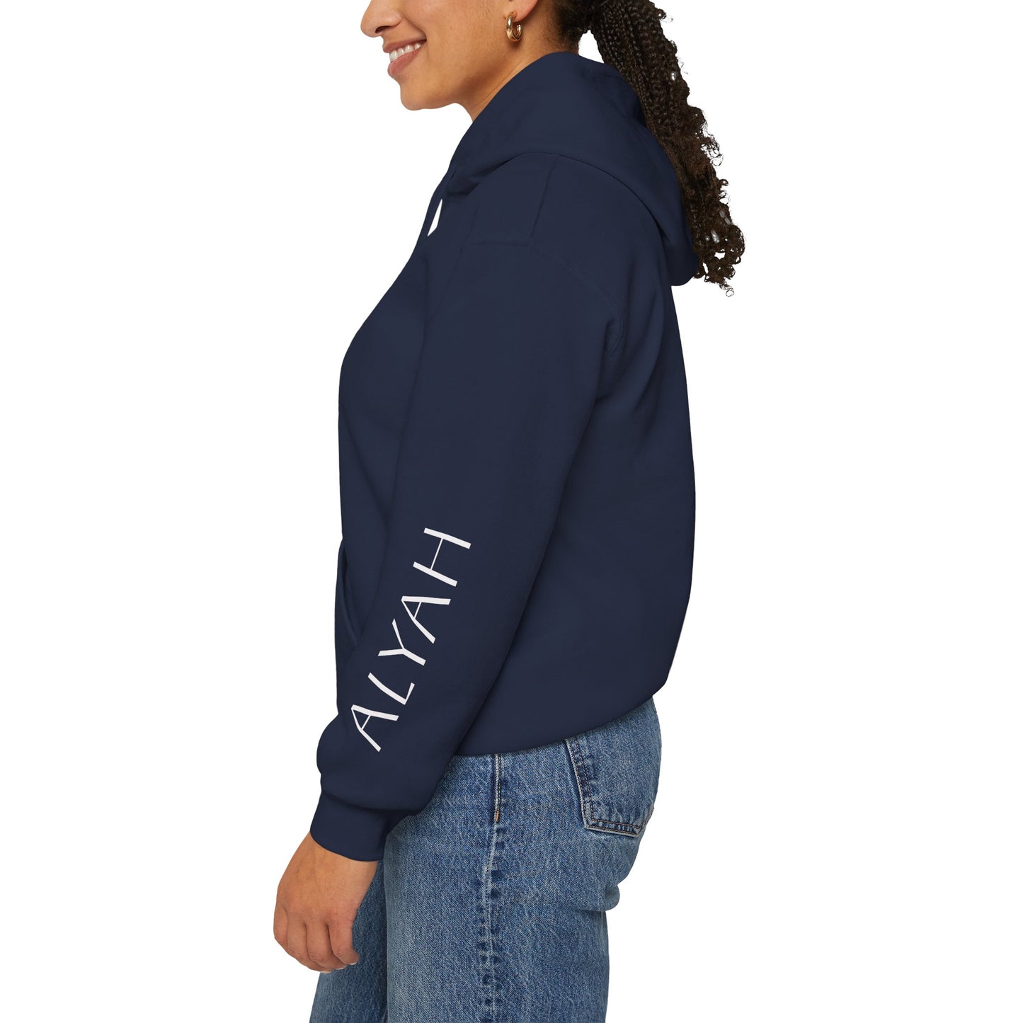 Graduate 2026 Minimal Classic Hoodie Sweatshirt with Custom Name on Sleeve – Personalized Graduation Gift Hoodie for Him or Her