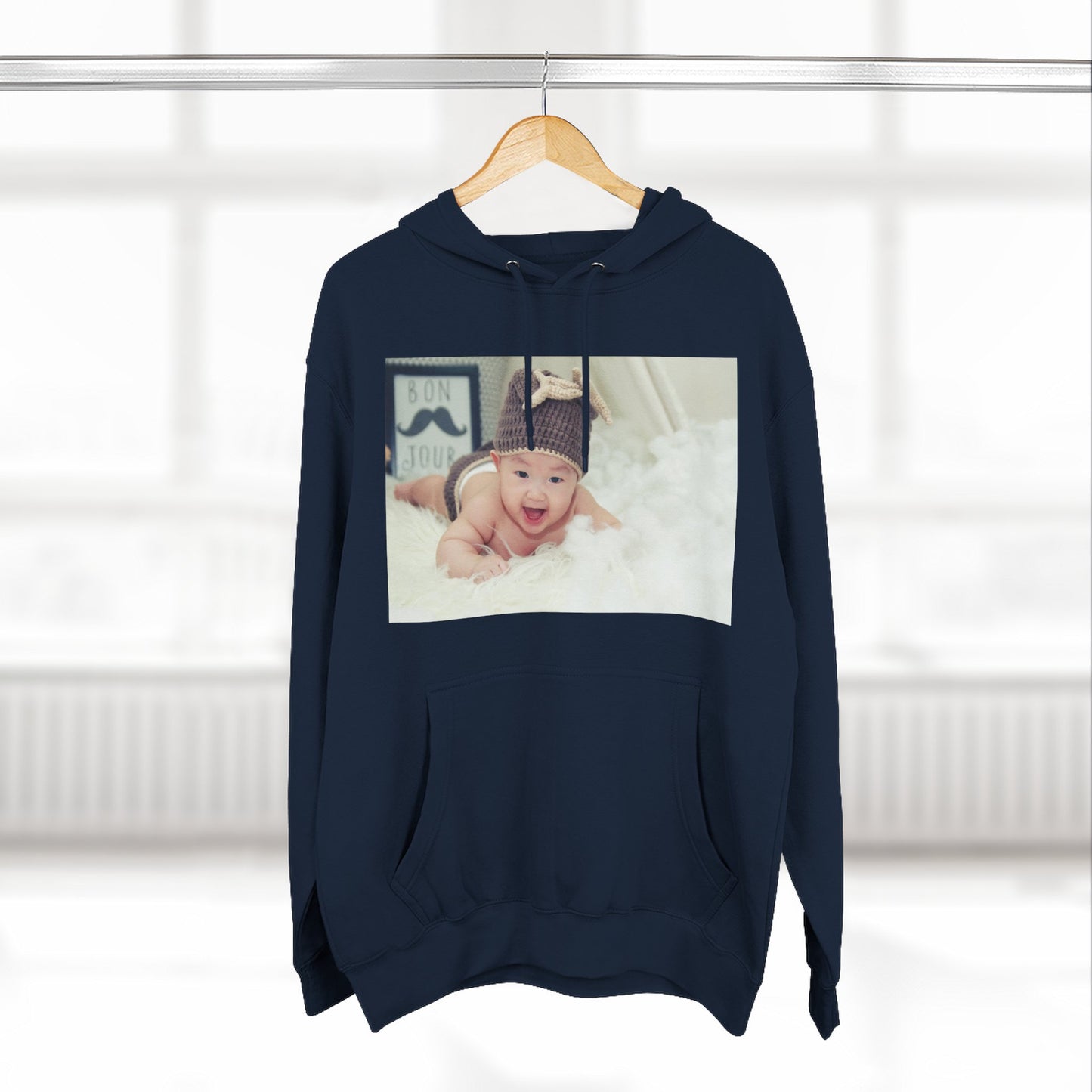“Custom Photo Hoodie – Personalized Picture Upload Sweatshirt Gift for Men & Women”
