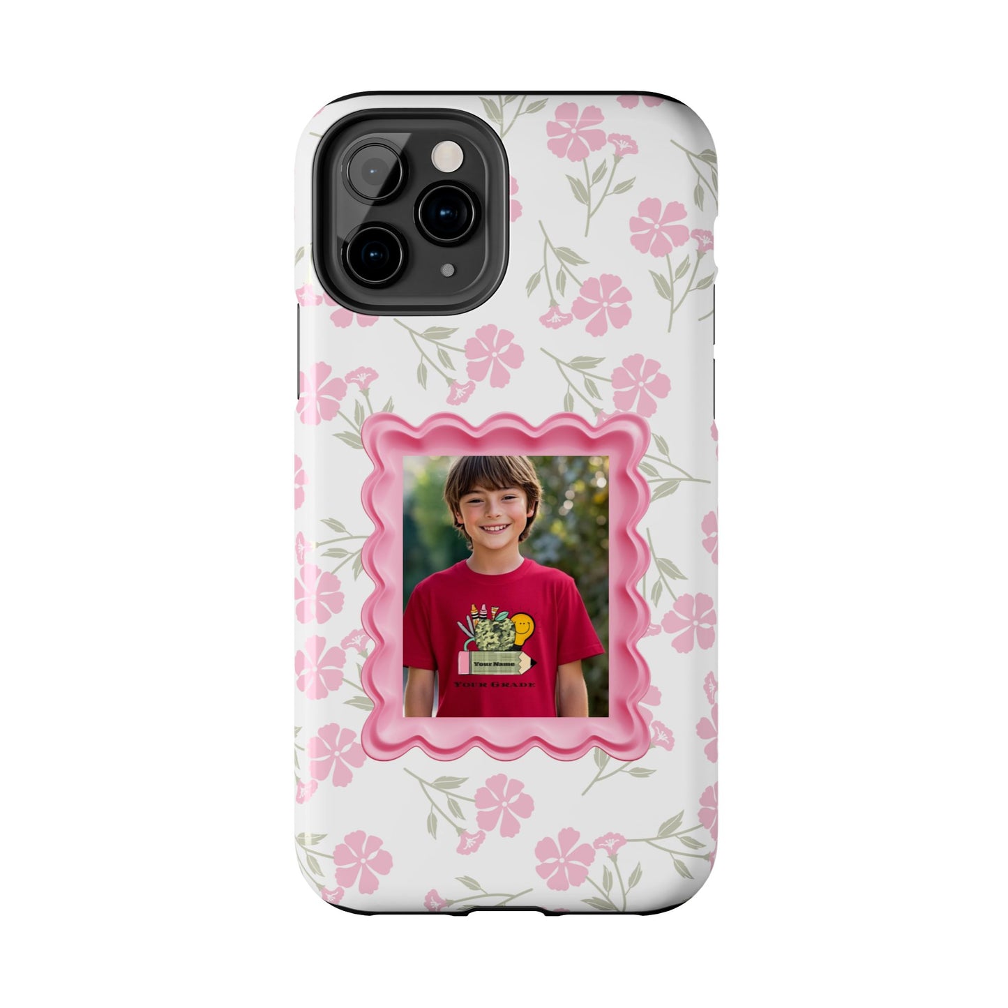 Floral Photo Tough Phone Cases, Personalized Tech Accessories, Unique Gifts for Her, Customized Phone Cover, Mother’s Day Gift, [...]