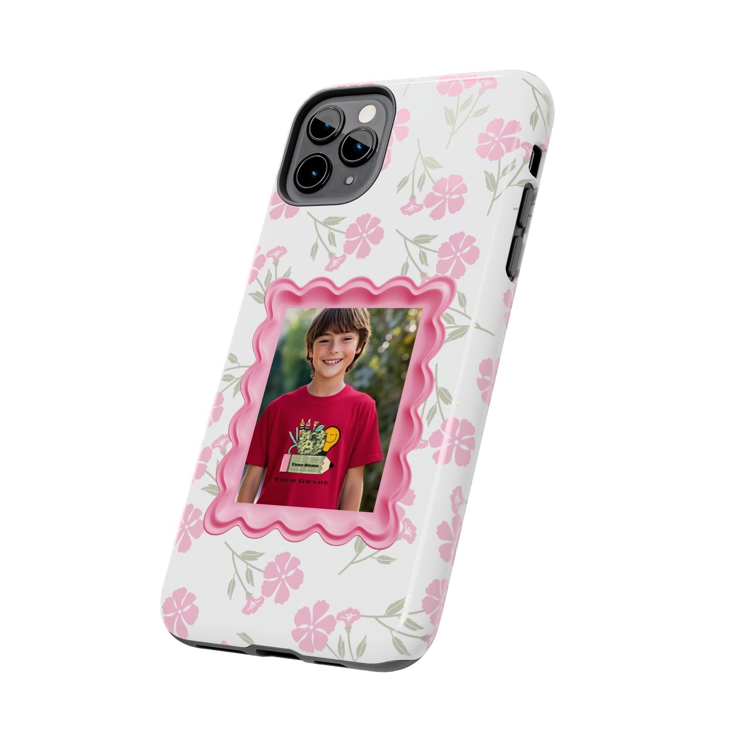 Floral Photo Tough Phone Cases, Personalized Tech Accessories, Unique Gifts for Her, Customized Phone Cover, Mother’s Day Gift, [...]