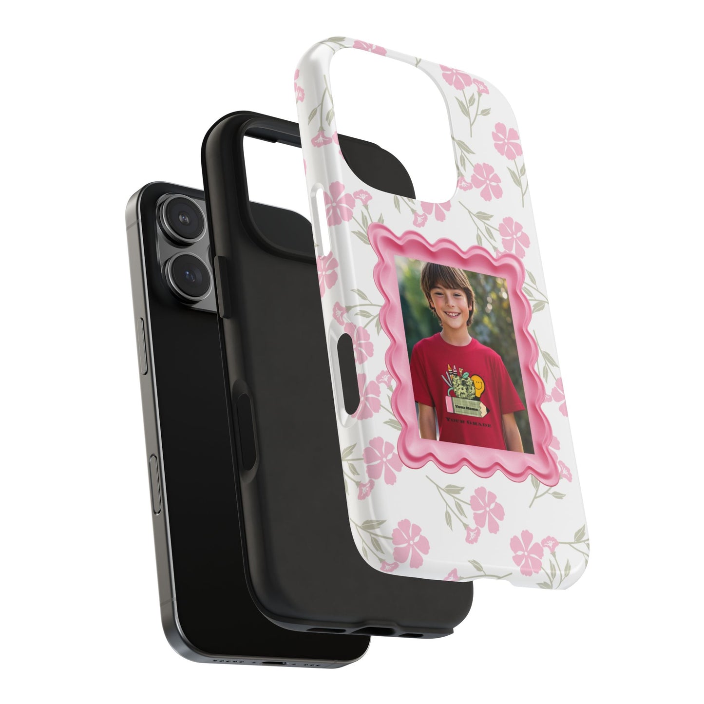 Floral Photo Tough Phone Cases, Personalized Tech Accessories, Unique Gifts for Her, Customized Phone Cover, Mother’s Day Gift, [...]