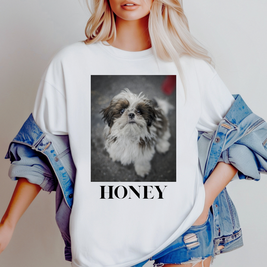 Custom Unisex T-Shirt – Upload Your Photo & Add Personalized Text