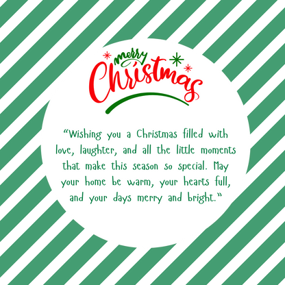 “Merry Christmas Personalized Luxury Circle Bangle – Custom Christmas Gift with Message Card | Buyer Upload Photo Bracelet”