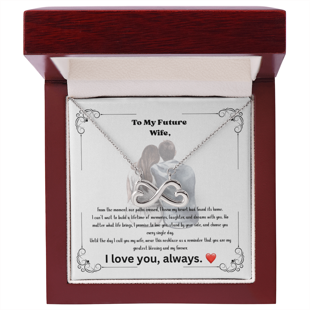 To My Future Wife Necklace – Endless Love Necklace Romantic Gift