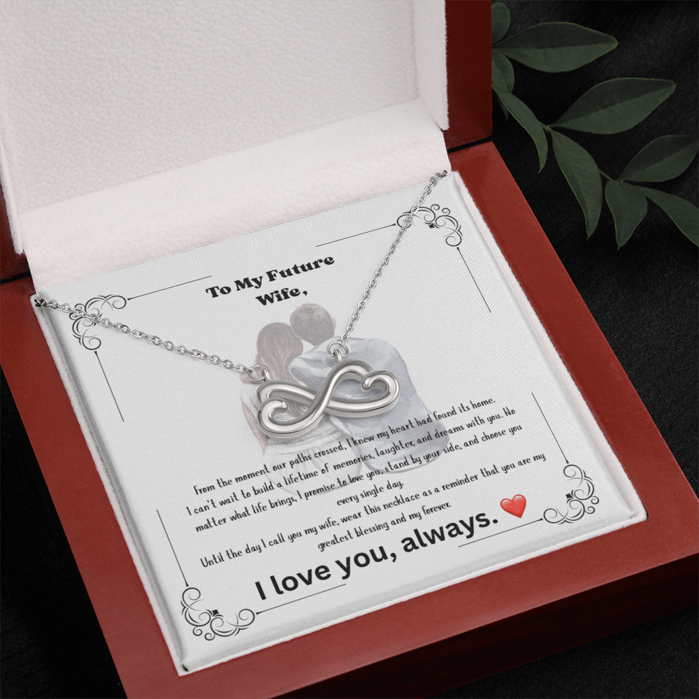 To My Future Wife Necklace – Endless Love Necklace Romantic Gift