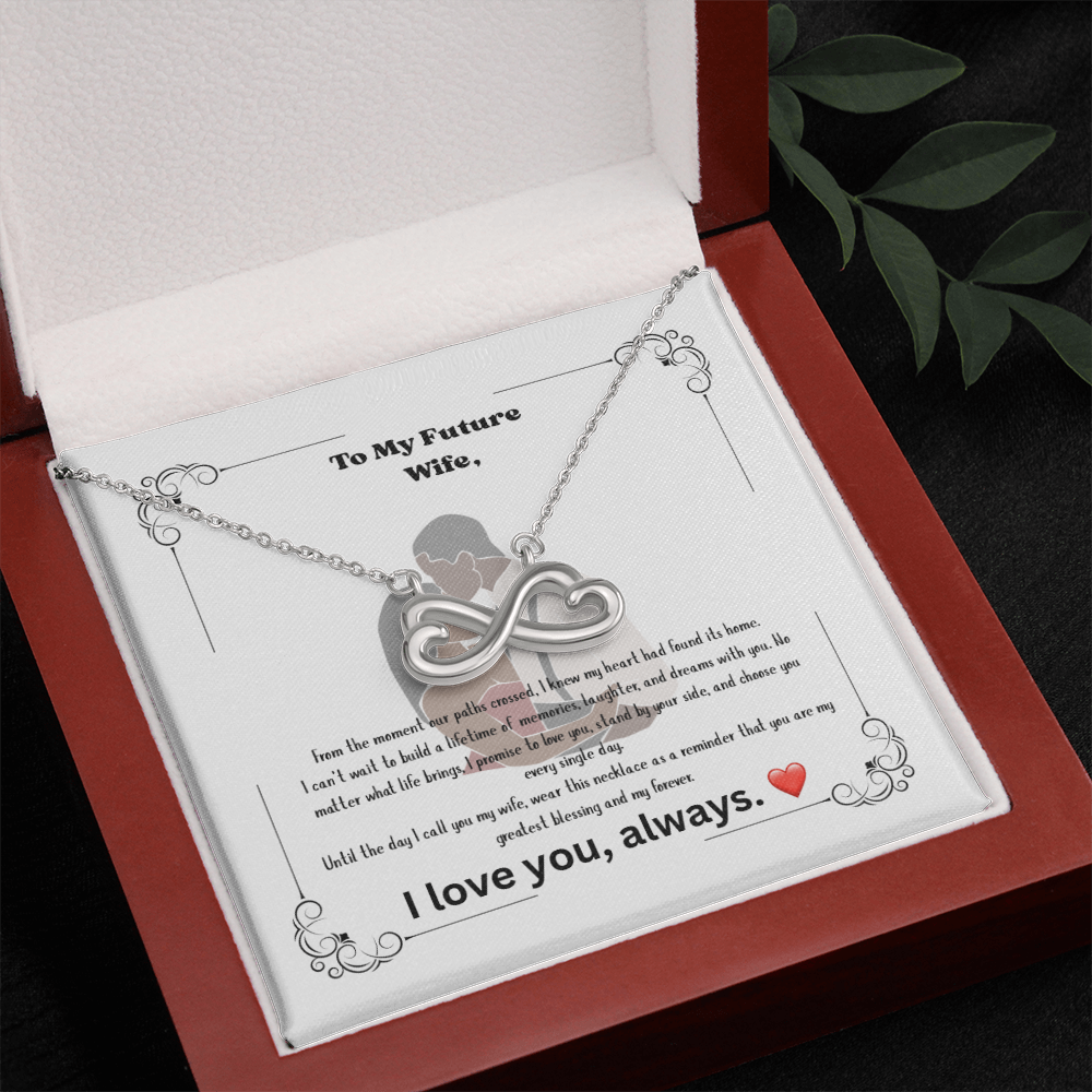 To My Future Wife Necklace – Endless Love Necklace Romantic Gift