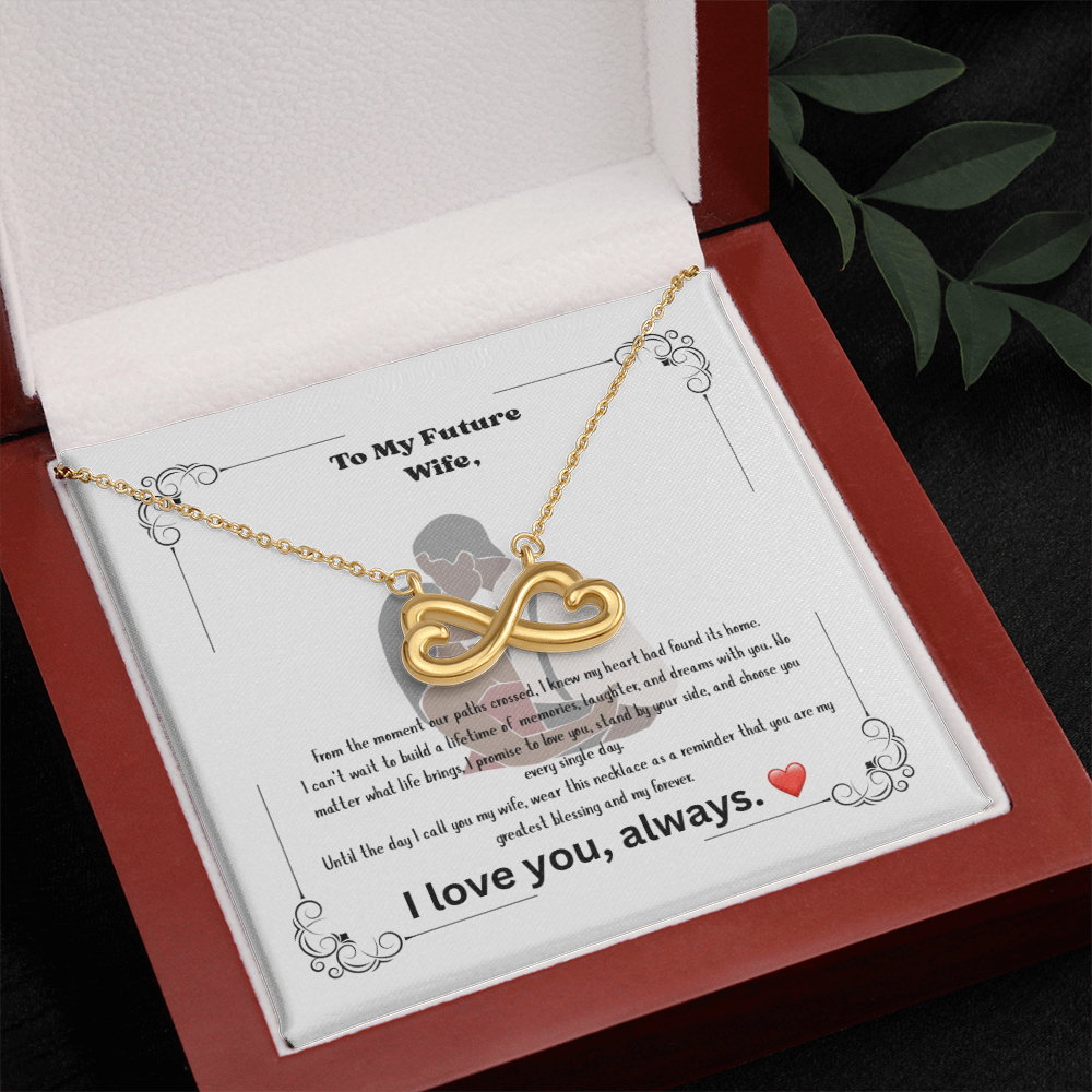 To My Future Wife Necklace – Endless Love Necklace Romantic Gift