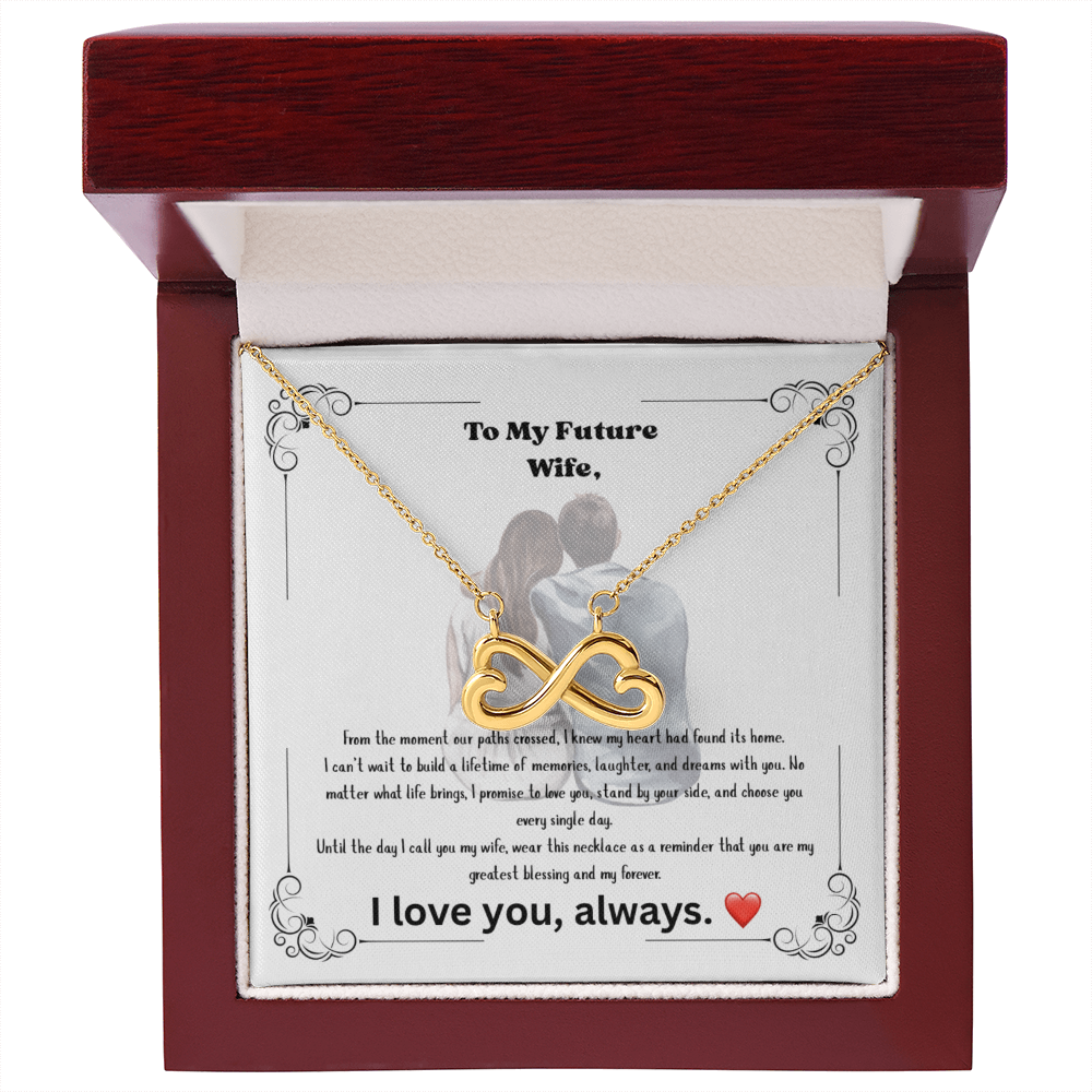 To My Future Wife Necklace – Endless Love Necklace Romantic Gift