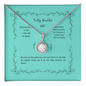 "Eternal Hope Necklace for Wife – Meaningful Anniversary, Birthday & Christmas Gift with Heartfelt Message Card"