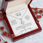 To My Amazing Wife -Eternal Hope Necklace - Gift from Husband, Jewelry Gift Set