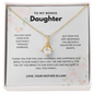 To My Daughter-in-Law Alluring Beauty Necklace – Meaningful Gift from Mother-in-Law