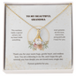 Grandma Necklace Gift – Alluring Beauty Necklace with Heartfelt Message Card