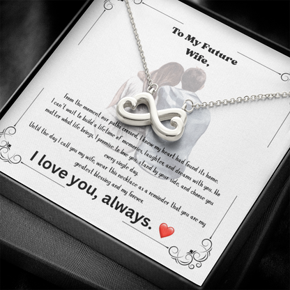 To My Future Wife Necklace – Endless Love Necklace Romantic Gift