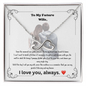 To My Future Wife Necklace – Endless Love Necklace Romantic Gift