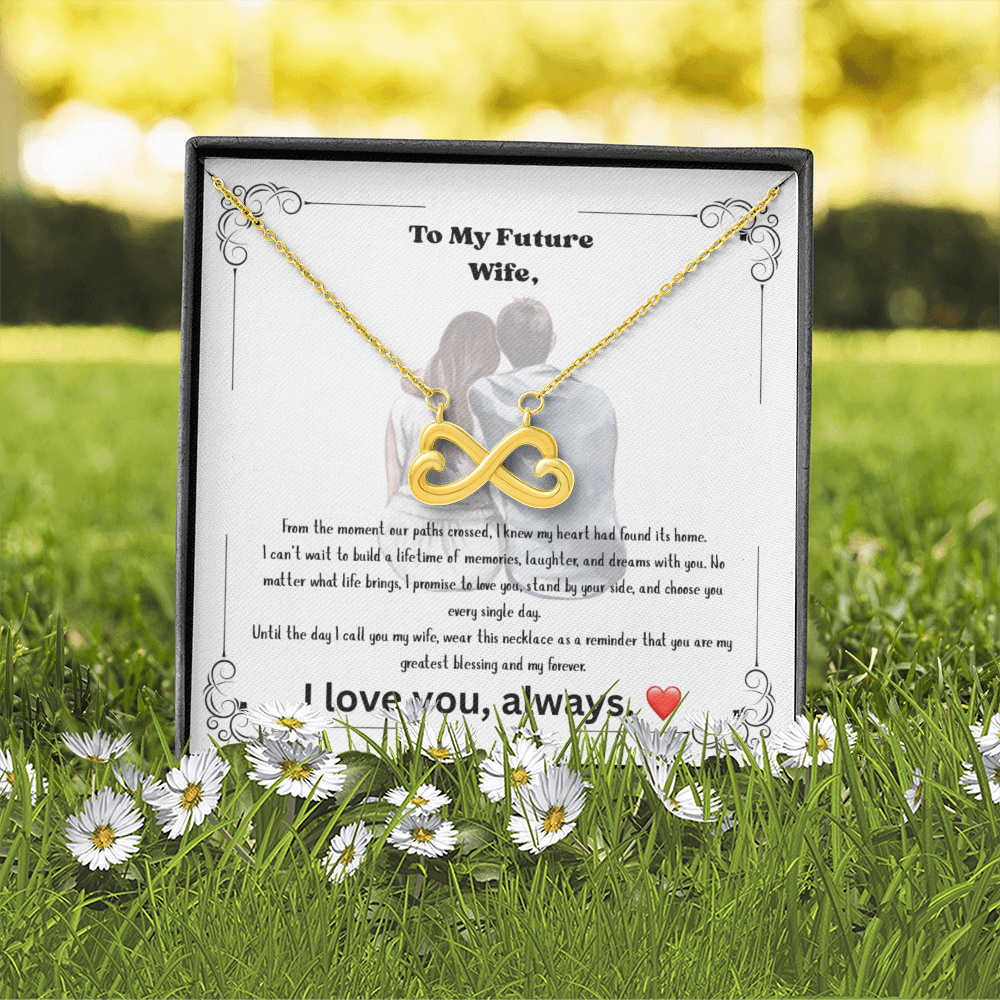 To My Future Wife Necklace – Endless Love Necklace Romantic Gift