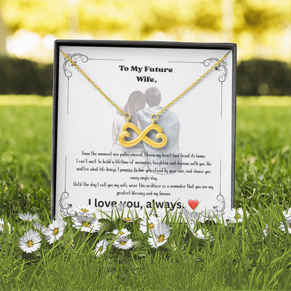 To My Future Wife Necklace – Endless Love Necklace Romantic Gift