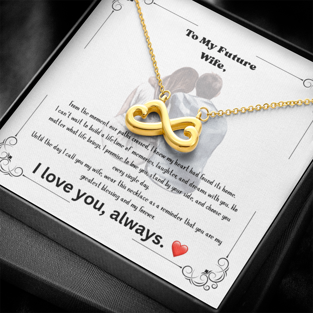 To My Future Wife Necklace – Endless Love Necklace Romantic Gift