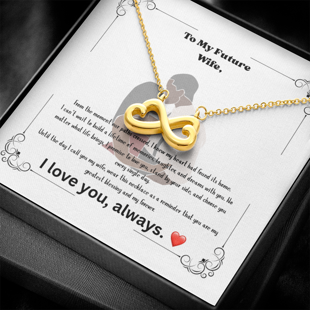 To My Future Wife Necklace – Endless Love Necklace Romantic Gift