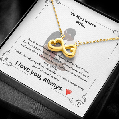 To My Future Wife Necklace – Endless Love Necklace Romantic Gift
