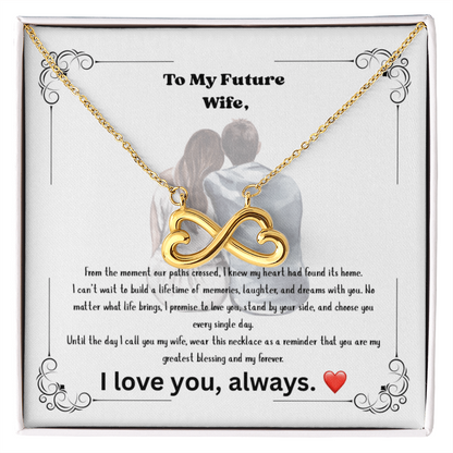 To My Future Wife Necklace – Endless Love Necklace Romantic Gift