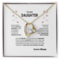 “Forever Love Necklace from Mom to Daughter – Meaningful Mother Gift, Birthday, Graduation, Christmas Jewelry”