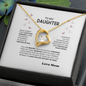 “Forever Love Necklace from Mom to Daughter – Meaningful Mother Gift, Birthday, Graduation, Christmas Jewelry”