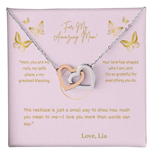 Interlocking Hearts Necklace