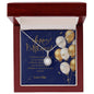Eternal Hope Necklace Gift – Personalized Message Card Jewelry for Daughter, Wife, Mom or Friend