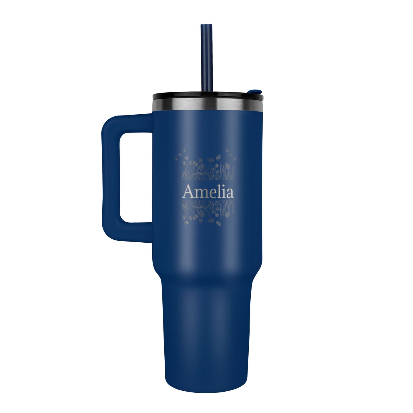 Personalized Pinnacle 40oz Tumbler – Laser Engraved Custom Name Insulated Travel Mug, Gift for Her, Mom, Nurse, Teacher